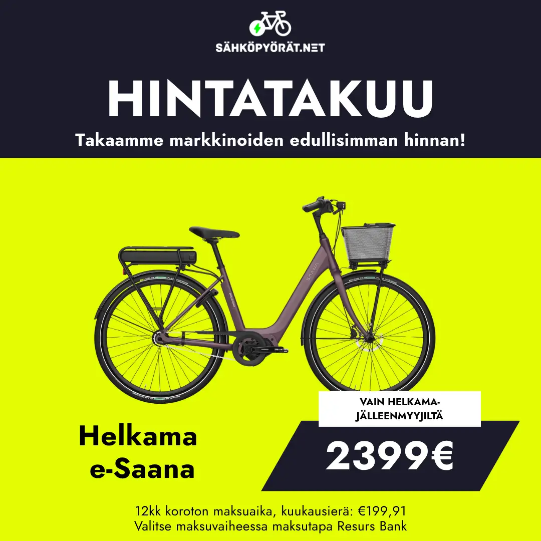 Helkama e-Saana 7v 28″ sähköpyörä